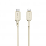Dudao L7SCL USB-C - Lightning kaabel 30W 1m - beige