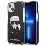 Karl Lagerfeld Iconik Karl &uuml;mbris iPhone 13 mini jaoks - must