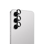 Puro grūdintas stiklas for the rear camera for Samsung Galaxy S26/S26 Plus - with a juodas frame