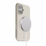 Crong Color Cover Magnetic MagSafe &uuml;mbris seadmele iPhone 17, kivibeež