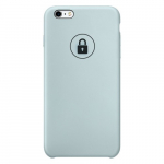 Dėklas "Silicone Case" skirtas iPhone 6 Plus (iPhone 6S Plus) / Turqouise / su įpakavimu