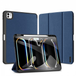 Dėklas Dux Ducis "Domo" skirtas Apple iPad Air 13 (2025) / Air 13 (2024) / iPad Pro 12.9 (2018 / 2020 / 2021 / 2022) mėlynas