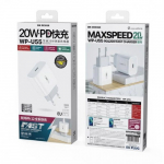 Laadija WK Design "WP-U55" Valge 20W (1xUSB-C)