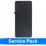 Tagakaas, &uuml;hilduv Samsung A528 A52s 5G / Suurep&auml;rane must / (Service Pack)