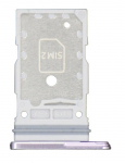SIM kortelės laikiklis Samsung S918 S23 Ultra Dual Lavender originalus (service pack)