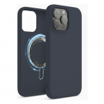 Dėklas "TM MagSafe Silicone" skirtas iPhone 15 Pro / Storm Blue /