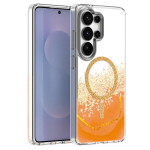 Epoxy Mag &uuml;mbris Samsung Galaxy S25 Ultra oranž