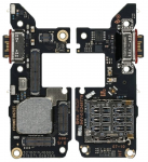 Flex Xiaomi Poco F7 Ultra 5G laadimispesa ja mikrofoniga, SIM-kaardi kontakt originaal (service pack)