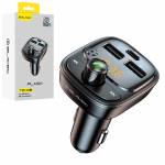 Blavec FM saatja Flash TR-06 MP3, Bluetooth - 2xUSB + Type C - PD 30W (TFMFTR06-B) must