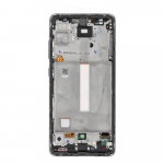 FIXCELL AMOLED LCD-ekraan raamiga SAMSUNG A52 4G/5G jaoks, must (vahetatud klaas)