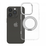 Frame Circle Stand &uuml;mbris mudelile iPhone 14 Pro, MagSafe'iga &uuml;hilduv &ndash; l&auml;bipaistev