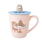 Pusheen &ndash; keraamiline kruus silikoonkaane ja 3D-figuuriga, 350 ml