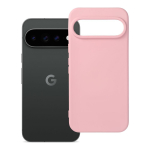Puudriroosa silikoon&uuml;mbris Google Pixel 11 Pro XL jaoks