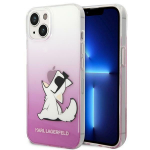 Karl Lagerfeld KLHCP14MCFNRCPI iPhone 14 Plus 6.7 "hardcase roosa / roosa Choupette Fun