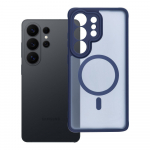 FULL MATTE MAG COVER &Uuml;mbris compatible with MagSafe jaoks SAMSUNG S26 Ultra sinine