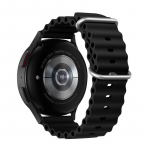 Strap to Samsung Galaxy Watch Forcell Forcell F-Design FS01 Silikoon holes 20 mm must