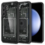 Spigen Ultra Hybrid &Uuml;mbris jaoks Samsung Galaxy S23 FE - Dark hall (Zero One Pattern)