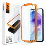 SPIGEN Karastatud klaas ALM GLAS. TR 2-pack jaoks SAMSUNG A55 5G clear