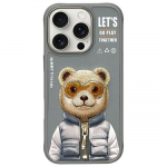 Nimmy Cool&Cute 2.0 Bear &Uuml;mbris jaoks iPhone 16 Pro Max - Hall