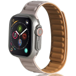 Beline Dirželis Apple Watch Magnetic 42/44/45/49mm pilkas/chaki