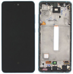 LCD screen Samsung A525/A526 A52 4G/5G 2021 koos touch screen koos frame Awesome Sinine original (assembled service pack)