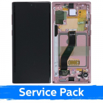 Ekranas skirtas Samsung N970 Note 10 su rėmeliu / Aura Glow / (Service Pack)