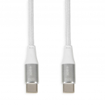 iBOX IKUTC USB-C kaabel 60W 1m valge