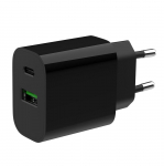 Laadija USB Universaalne QC3.0/TA-UC-PDQC20-01-BK GEMBIRD