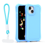 Safepop &uuml;mbris rihmaga iPhone 15 6,1" jaoks sinine