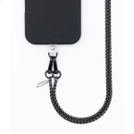 Crong Phone Crossbody Midnight Link telefoni &otilde;lakett universaalse &uuml;mbriseadapteriga, must