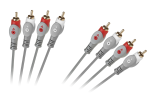 4 RCA&ndash;4 RCA kaabel, 1,8 m