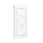 Case for iPhone 18 Pro / 17 Pro Silicone Mag Cover compatible with MagSafe (big hole) silver