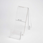 Plexi Vertical Hoidja / phone alus with Place jaoks Price