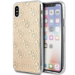 Guess 4G Glitter iPhone X/Xs Case - Gold