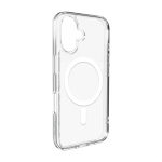 Puro Lite Mag TPU+PC &Uuml;mbris Compatible with MagSafe jaoks iPhone 17 - L&auml;bipaistev with Valge Ring