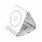 Dudao A11N 15W 3in1 Inductive Laadija - valge + USB-C / USB-C Kaabel