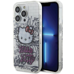 Hello Kitty IML Kitty On Bricks Graffiti &uuml;mbris jaoks iPhone 14 Pro Max - valge