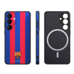 FC Barcelona dėklas Samsung Galaxy S25 Plus magnetinis dėklas MagSafe OCFCBMCS25PBG BG
