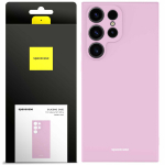 Spacecase Silikoninis dėklas Galaxy S23 Ultra alyvinė