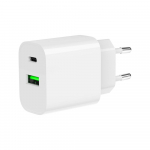 Laadija USB Universaalne QC3.0/TA-UC-PDQC20-01-W GEMBIRD