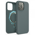 Dėklas "TM MagSafe Silicone" skirtas iPhone 16 / Lack Green /
