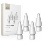 Tech-Protect Stylus Tips Apple Pencili otsikud, 4 tk, valged