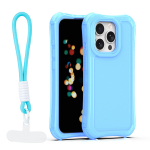 Safepop &uuml;mbris rihmaga iPhone 15 Pro 6,1" jaoks sinine