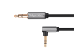 Kruger&Matz Basic 3,5 mm stereopistik &ndash; 3,5 mm nurkstereopistik kaabel, 1 m