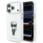 beež Karl Lagerfeld IML Ikonik Sketch Print MagSafe &uuml;mbris iPhone 18 Pro Max / 17 Pro Max jaoks