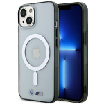 BMW BMHMP14SHCRS iPhone 14 6.1" &uuml;mbris l&auml;bipaistev hardcase h&otilde;bedane Ring MagSafe