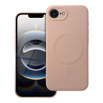SILICONE MAG &Uuml;MBRIS compatible with MagSafe jaoks IPHONE 16e roosa