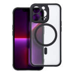 Dėklas telefonui &ndash; pilnai matinis magnetinis dėklas, suderinamas su MagSafe IPHONE 13 Pro, juodas