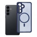 FULL MATTE MAG COVER magnetinis dėklas telefonui, suderinamas su MagSafe, skirtas SAMSUNG S26 Edge, mėlynas