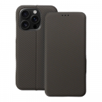 FOLIO Side Magnet dėklas telefonui (m) skirtas IPHONE 16 PRO MAX - rudas